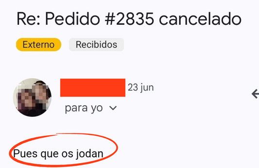 Clientes enfadados parte I