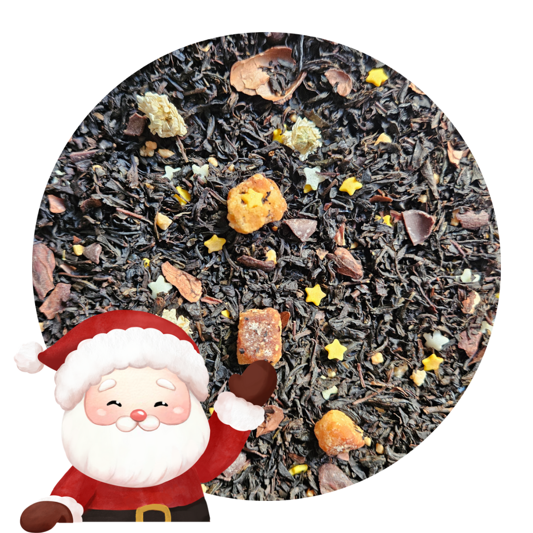 Turrón de Navidad Té Negro 100gr 50 tazas