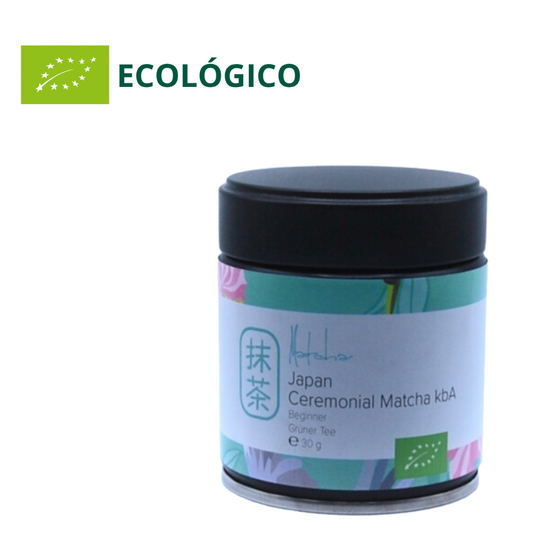 Matcha japonés ceremonial ECO kba Premium 30gr/30 tazas-Teytal