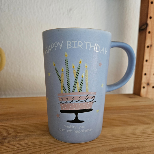 TAZA CUMPLEAÑOS AZUL-Teytal