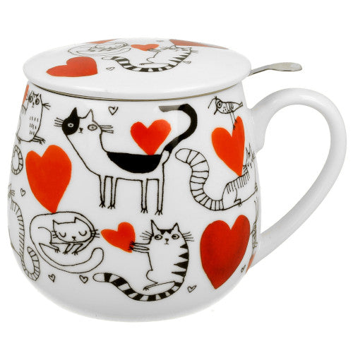 Taza Gato Lover 400ml-Teytal