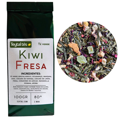 Kiwi y Fresa Té Verde